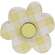 Wooden Buffalo Check Button Flower Sitter, 3 Asstd.