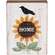 Crow & "Home" Sunflower Box Sign