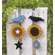 Distressed Wooden Bird & Flower Hanger, 2 Asstd.