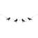 Wooden Beaded Crow Mini Garland