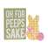 2/Set, For Peeps Sake Box Sign & Chunky Bunny Sitter