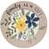 Family Gift Forever Floral Plate, 2 Asstd.