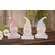2pc Set Spring Blessings Block with Flower Chunky Gnome, 3 Asstd.