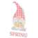 2pc Set Spring Blessings Block with Flower Chunky Gnome, 3 Asstd.
