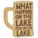 Drinking on the Lake Chunky Mug Sitter, 3 Asstd.