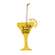 Margarita Words Wooden Ornament, 2 Asstd.