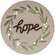 Grace, Faith, Hope Vine Plate, 3 Asstd.
