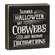 Thanks Halloween Square Block 37933;