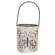 Cutout Butterfly White Metal Buckets, 2/Set 70144;