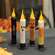 4 Set, Flicker Halloween Timer Tapers