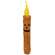 Grungy Jack O Lantern Flicker Timer Taper