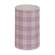 Pink Buffalo Check Timer Pillar, 3"x5" 85091;