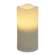 White Glitter Timer Pillar, 3"x6" 85119;