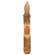 Burnt Ivory Pumpkin Timer Taper