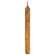 Burnt Ivory Vintage Twist Flicker Flame Timer Taper, 9.5"