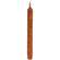 Pumpkin Spice Vintage Twist Flicker Flame Timer Taper, 9.5"