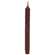 Burnt Burgundy Vintage Twist Flicker Flame Timer Taper, 9.5"