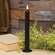 Black Vintage Twist Flicker Flame Timer Taper, 9.5"