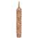Grungy Vintage Twist Flicker Flame Timer Taper, 6.25"