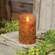 Burnt Ivory Real Motion Timer Pillar, 5"