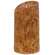Burnt Ivory Real Motion Timer Pillar, 6"