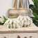 Macrame Boho Glass Vase, Small