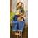 CS38904 Farmer Oscar Bunny Doll;