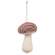 Chenille Stuffed Mushroom Ornament, 3 Asstd.