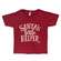 Santa's Little Helper Youth T-Shirt, Cardinal L148Y;