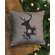Winter Reindeer Pillow -10" 13185;