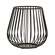 Black Wire Candle Holder, Small 18051A;
