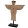 Distressed Wooden Angel on Base