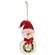 Hello Snowman with Wreath Ornament, 3 Asstd.