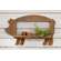 37997 Folding Chicken Wire & Wood Pig Shelf;