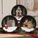 Snowman & House Plate, 3 Asstd.