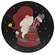 38009 Gnome Santa Mini Plate, 2 Asstd.;