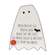 Candy Corn/Ghost Phrase Chunky Wooden Sitter, 2 Asstd. 38015;