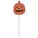 Jack O'Lantern Planter Stake, 10"H 38034;
