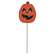 Jack O'Lantern Planter Stake, 12"H 38036;