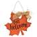 Fall Welcome Wooden Leaf Sign 38050;