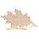 Thankful and Blessed Beige Wooden Leaf Sitter w/Beads 38061;