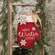 Warm Winter Wishes Mitten Hanger with Burlap Bow
