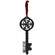 Wooden "Believe" Santa's Key Hanger