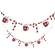 Hot Cocoa & Candy Cane Wooden Garland 38078;