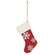 Glittered Wooden Snowflake Stocking Ornament 38116;