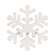 Glittered Layered Wooden Snowflake Hanger, 2 Asstd. 38144;