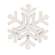 Glittered Layered Wooden Snowflake Hanger, 2 Asstd. 38144;