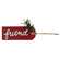 38171A Layered Red Wood Name Gift Tags, 5/Set;