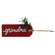 38171A Layered Red Wood Name Gift Tags, 5/Set;