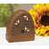 38189 Distressed Wooden Bee Skep;